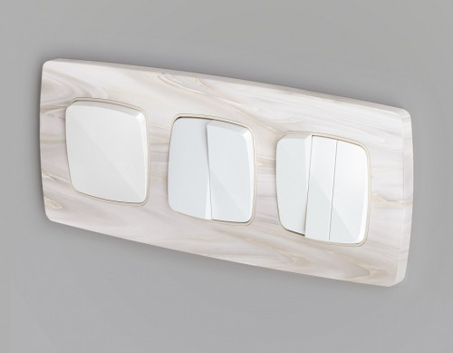 Клавиша для выключателя одноклавишного Ambrella Volt OMEGA OP1010