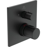 Смеситель для душа Ideal Standard Ceratherm T100 A7522XG с термостатом Silk Black латунь встраиваемый
