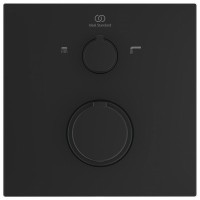 Смеситель для душа Ideal Standard Ceratherm T100 A7522XG с термостатом Silk Black латунь встраиваемый