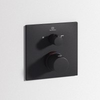 Смеситель для душа Ideal Standard Ceratherm T100 A7522XG с термостатом Silk Black латунь встраиваемый