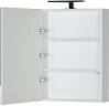 Зеркальный шкаф Aquanet Нота 58 165370 L Белый МДФ / ЛДСП, стекло