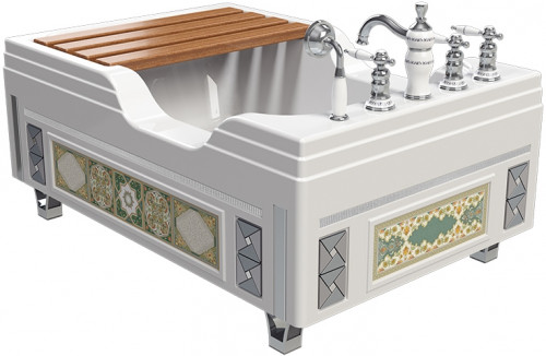 Акриловая ванна Radomir Тахарат 120х80 1-01-0-0-1-166 Белая