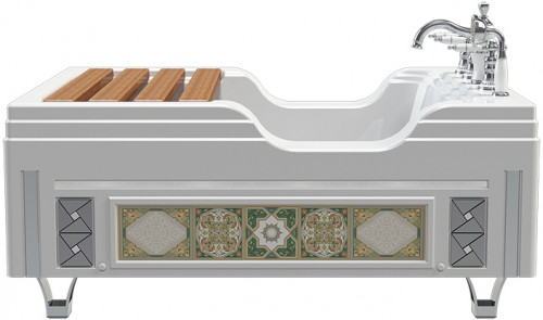 Акриловая ванна Radomir Тахарат 120х80 1-01-0-0-1-166 Белая