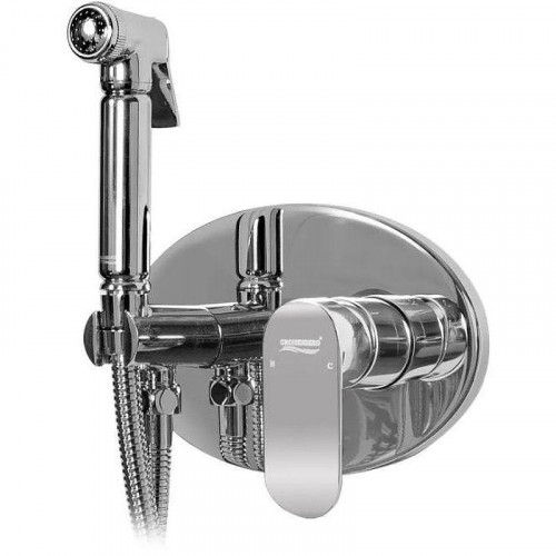Гигиенический душ со смесителем Grocenberg GB003CR Хром