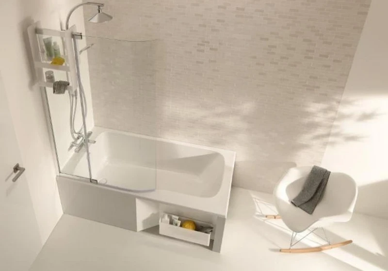 Акриловая ванна Jacob Delafon Bain Douche Malice 170х90 R E6D065R-00 цвет Белый