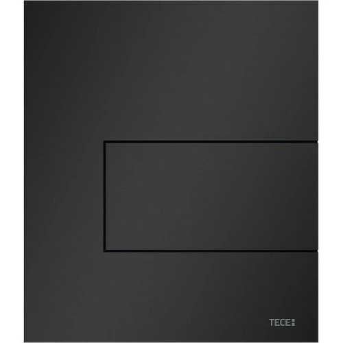 Кнопка смыва для инсталляции Tece Square Urinal 9242813 Черная матовая