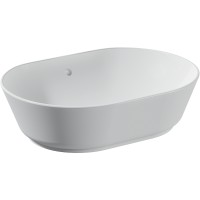 Раковина-чаша Vitra Geo 55 7427B003-0012 Белая фарфор накладная