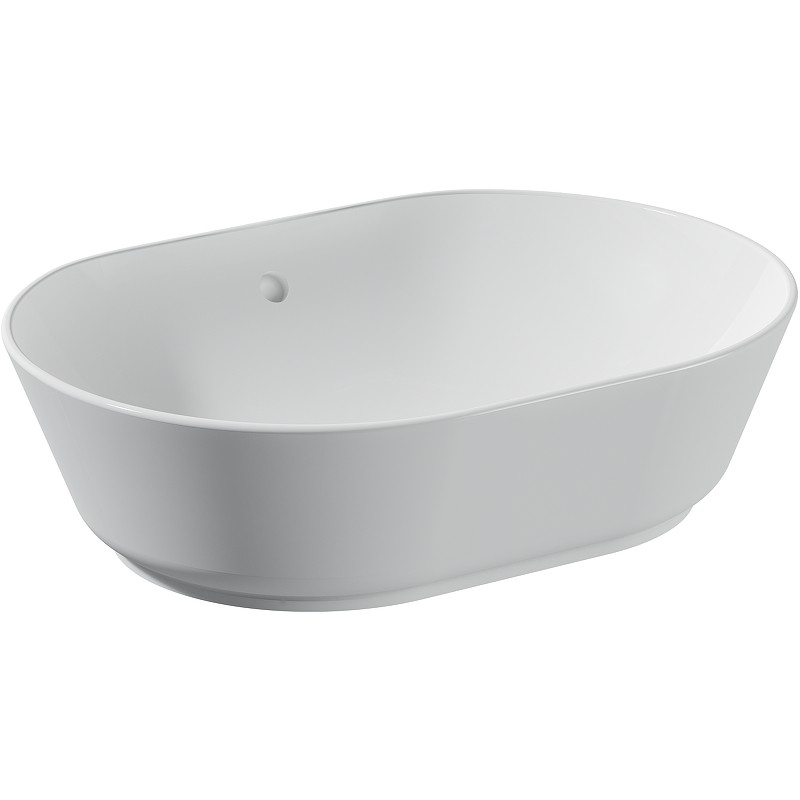 Раковина-чаша Vitra Geo 55 7427B003-0012 Белая фарфор накладная