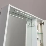 Зеркало со шкафом Aquanet Коста 76 R 188405 с подсветкой Белое