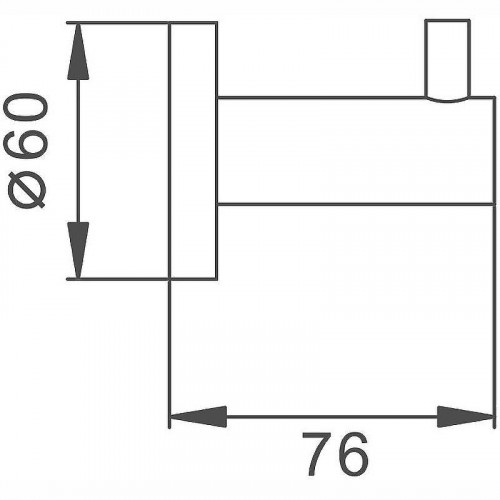 Крючок Haiba HB8305-1 Нержавеющая сталь