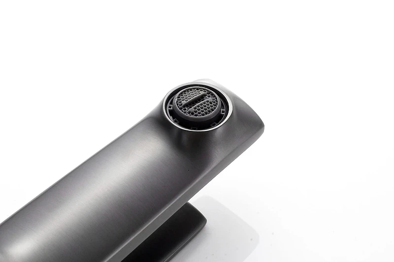 Смеситель для раковины Knotlor Muse KN-60/GM цвет Вороненая сталь