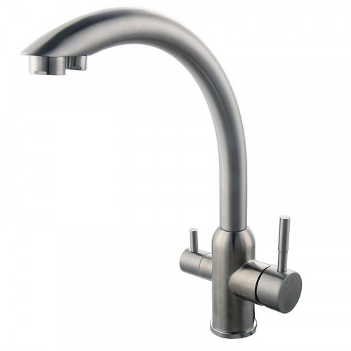 Смеситель для кухни Fashun A54309-A цвет Сатин