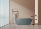 Ванна из искусственного камня AltroBagno Francesca 170x75 090102 цвет Серый гранит