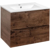 Тумба под раковину Vincea Mia 70 VMC-2MC700RW подвесная R.Wood МДФ / ЛДСП