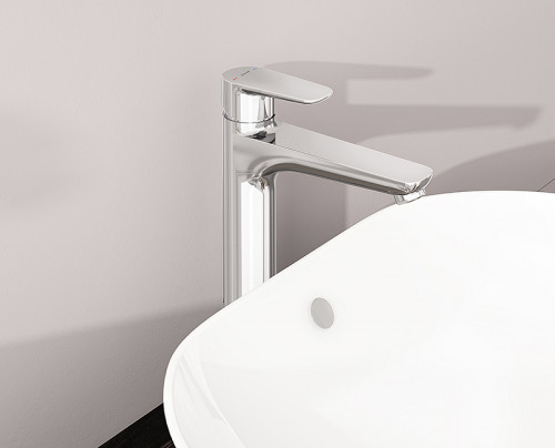 Смеситель для раковины Vitra Flow Soft A43010EXP Хром латунь