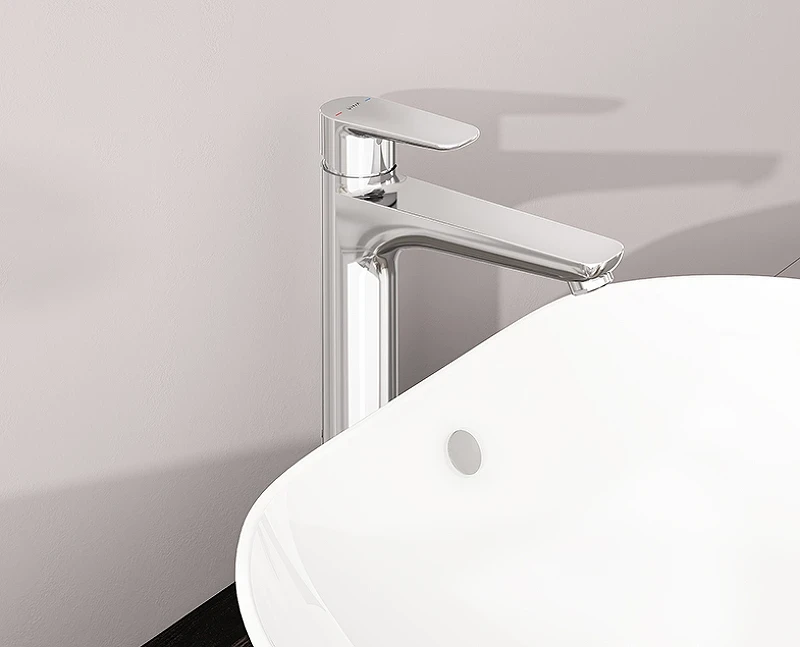 Смеситель для раковины Vitra Flow Soft A43010EXP Хром латунь