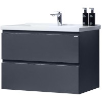 Тумба с раковиной Orans BC-4023-1000 402310000 Матовый графитовый