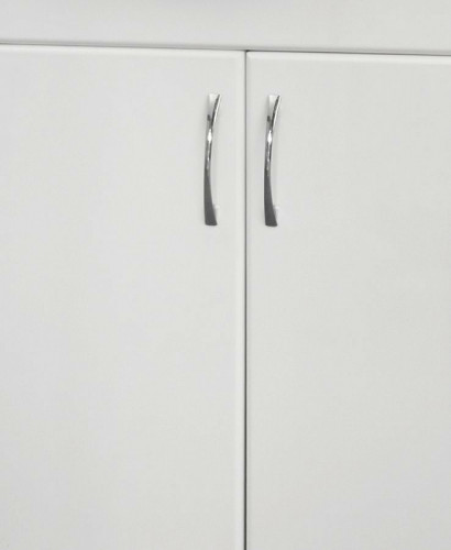 Тумба под раковину Style Line Эко Стандарт 82 R ЛС-00000109 Белая МДФ / ЛДСП