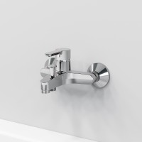 Смеситель для ванны Laparet Legna Plus N3033602LPT Хром латунь на стену