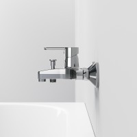 Смеситель для ванны Laparet Legna Plus N3033602LPT Хром латунь на стену