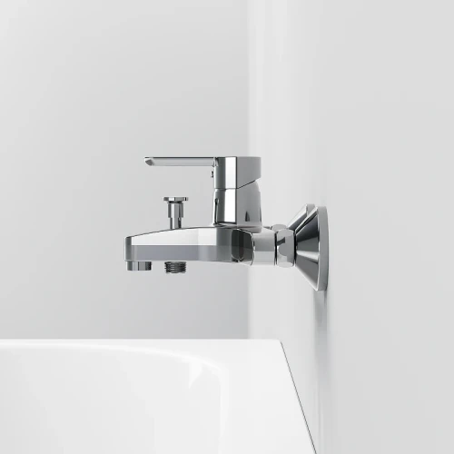 Смеситель для ванны Laparet Legna Plus N3033602LPT Хром латунь на стену