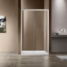 Душевая дверь Vincea Garda 130 VDS-1G130CL профиль Хром стекло прозрачное