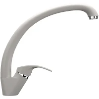 Смеситель для кухни Ulgran Classic U-007-331 Белый латунь
