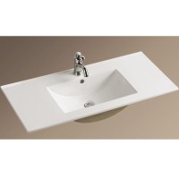 Раковина WeltWasser Deilbach 7506 100 10000003904 Белый глянец фаянс полувстраиваемая