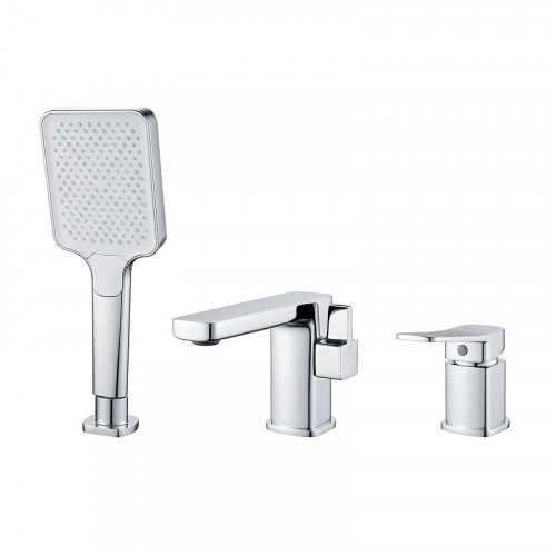 Смеситель на борт ванны Shevanik S99 S9912 цвет Хром