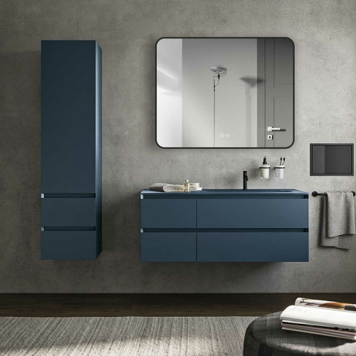 Зеркало Vincea 100 VLM-3VC100B-2 с подсветкой Черное с сенсорным выключателем с подогревом и диммером стекло