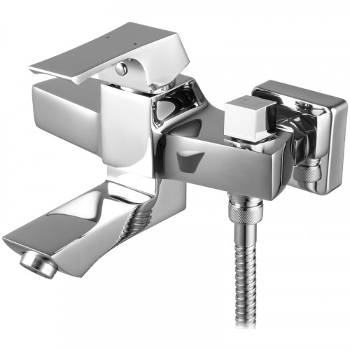 Смеситель для ванны Lemark Unit LM4514C Хром латунь на стену