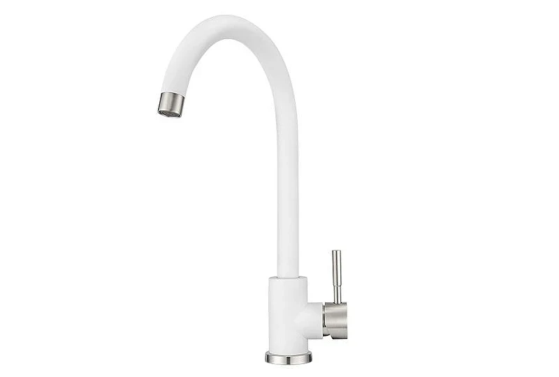 Смеситель для кухни Granula Standart ST-4031 цвет Белый