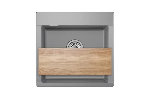 Кухонная мойка Granula Estetica 52 5201 цвет Алюминиум