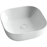 Раковина-чаша Ceramicanova Element 42 CN6010 Белая фаянс накладная