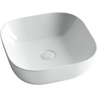 Раковина-чаша Ceramicanova Element 42 CN6010 Белая фаянс накладная