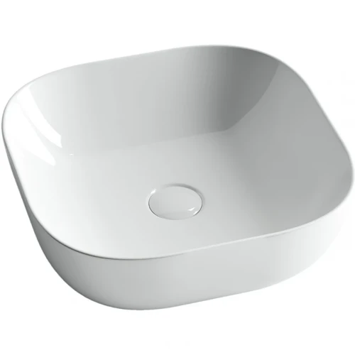 Раковина-чаша Ceramicanova Element 42 CN6010 Белая фаянс накладная