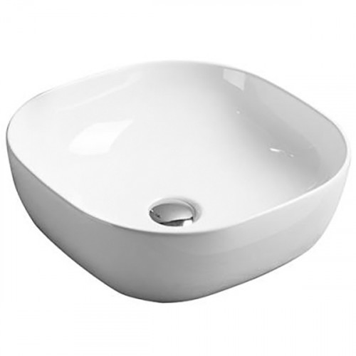 Раковина-чаша Ceramicanova Element 42 CN6010 Белая фаянс накладная