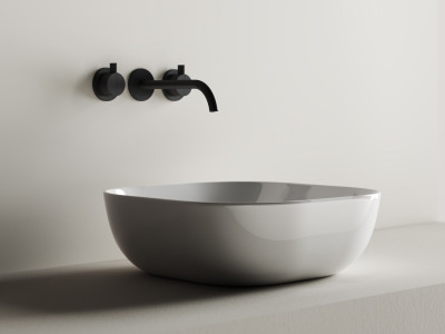 Раковина-чаша Ceramicanova Element 42 CN6010 Белая фаянс накладная