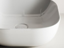 Раковина-чаша Ceramicanova Element 42 CN6010 Белая фаянс накладная