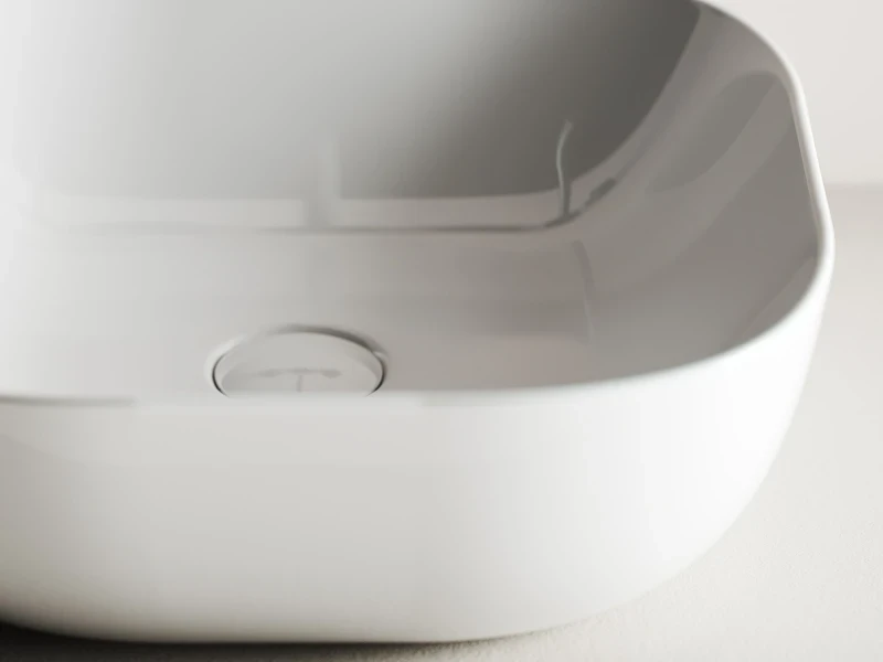 Раковина-чаша Ceramicanova Element 42 CN6010 Белая фаянс накладная