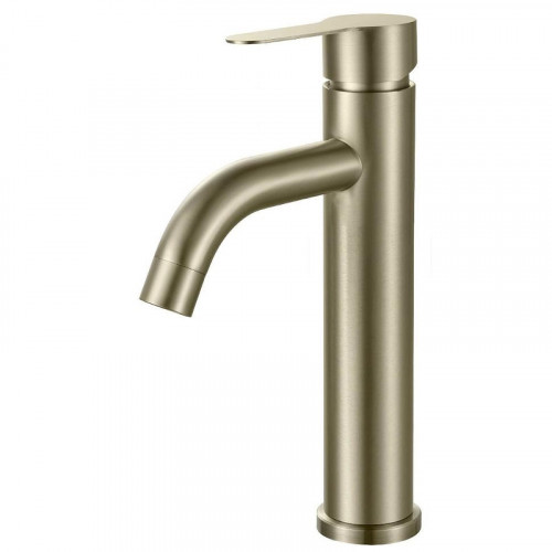 Смеситель для раковины Fmark FS8211C цвет Золото матовое