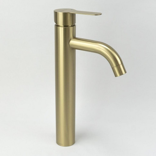 Смеситель для раковины Fmark FS8211C цвет Золото матовое