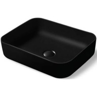 Раковина-чаша Vincea VBS-105MB 50 Черная матовая фарфор накладная