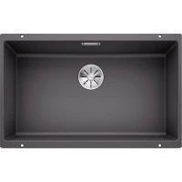 Кухонная мойка Blanco Subline 700-U 523443 Темная скала искусственный камень (литьевой мрамор) встраиваемый