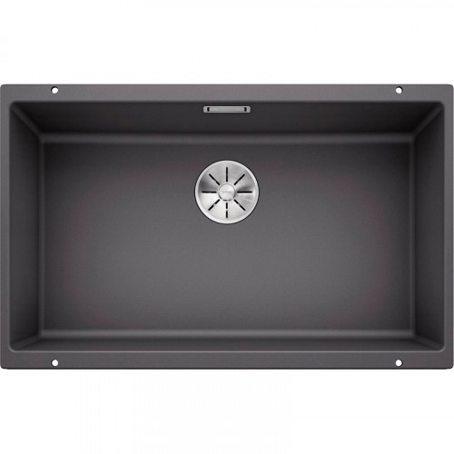 Кухонная мойка Blanco Subline 700-U 523443 Темная скала искусственный камень (литьевой мрамор) встраиваемый
