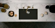 Кухонная мойка Blanco Subline 700-U 523443 Темная скала искусственный камень (литьевой мрамор) встраиваемый