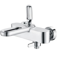 Смеситель для ванны WasserKRAFT Kammel 1801 Хром латунь на стену