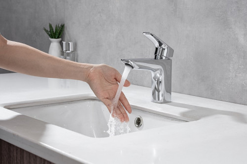 Смеситель для раковины Aquatek Вега AQ1010CR Хром латунь