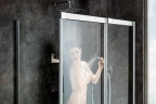 Душевой уголок Ravak Matrix MSDPS 120x80 R 0WPG4C00Z1 профиль Хром стекло Transparent
