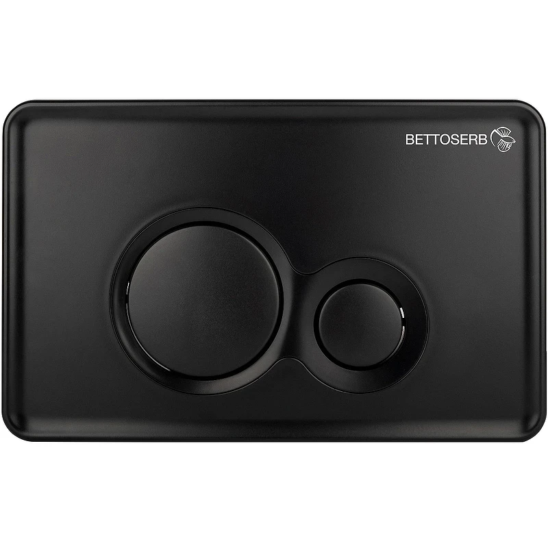 Инсталляция Bettoserb Sava Fix Slim SET40006459 для унитаза с Черной матовой клавишей смыва